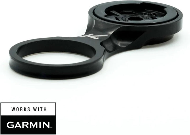 Vorbauhalterung K-EDGE für Fahrradcomputer GARMIN EDGE Fest Schwarz, Schwarz