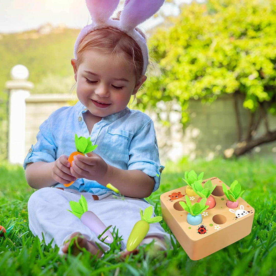 Holzspielzeug ab 1 Jahr | Baby Motorik Spielzeug für 12 18 Monate Jungen Mädchen | Montessori Sortie