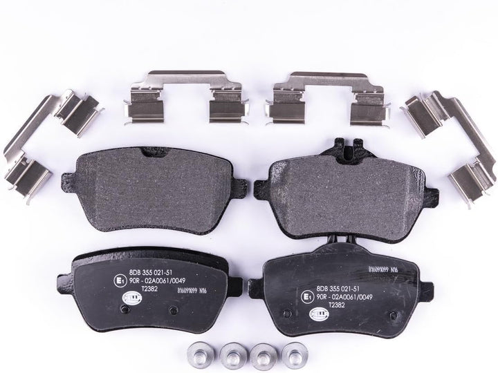 HELLA PAGID 8DB 355 021-511 Bremsbelagsatz - T2382 - Dicke/Stärke: 18.8mm - Bremssystem: TRW - für V