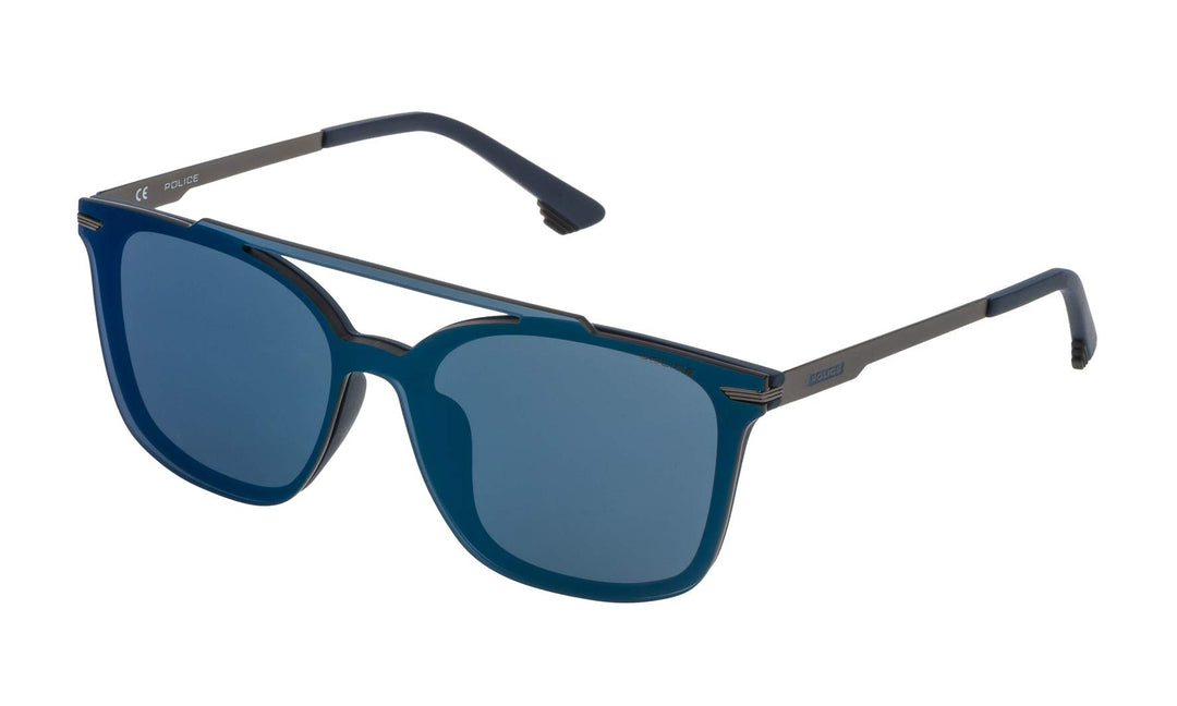 Police Unisex-Erwachsene SPL528999NQB Sonnenbrille, Blau (Azul), 99