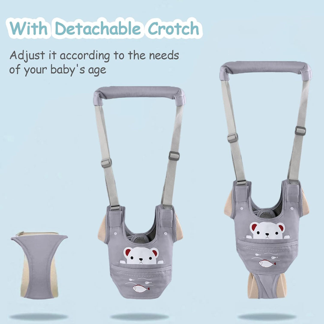 IULONEE Lauflernhilfe Gehhilfe für Baby Walker Sicherheitsleinen Ergonomie Kinder Stehen Gehen Lerne