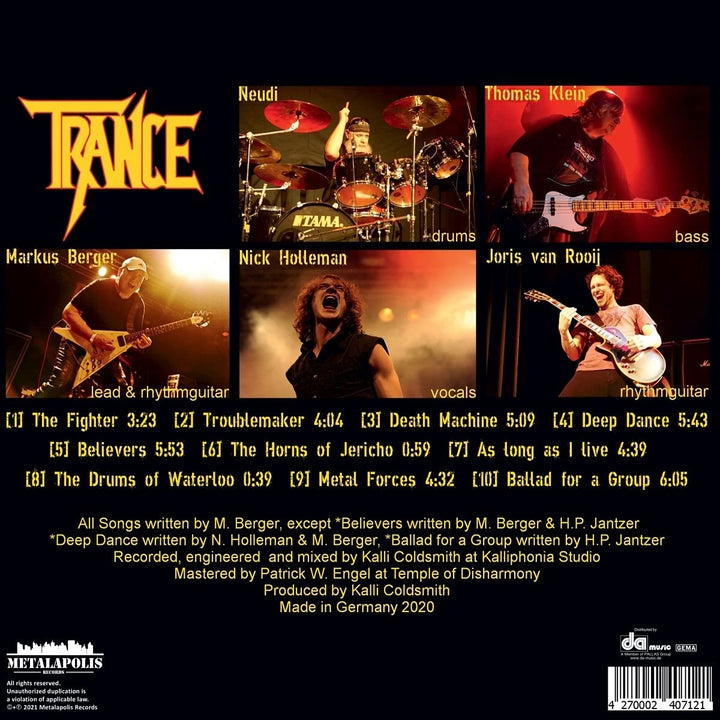 Metal Forces, Audio-CD