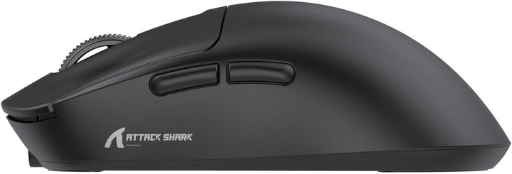 ATTACK SHARK X3MAX 49g SUPERLIGHT Mouse with Tape, PixArt PAW3950 Gaming Sensor, BT/2.4G Wireless/Wi