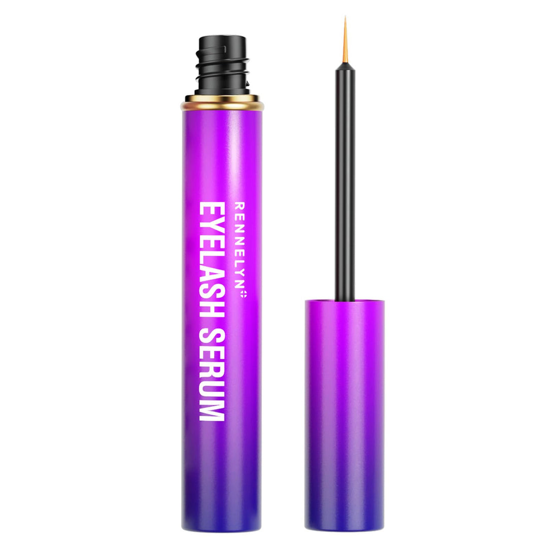 Eyelash Serum Lash Growth Enhancer: Advanced Natural Formula for Long Thickening Eyelashes - Safe fo