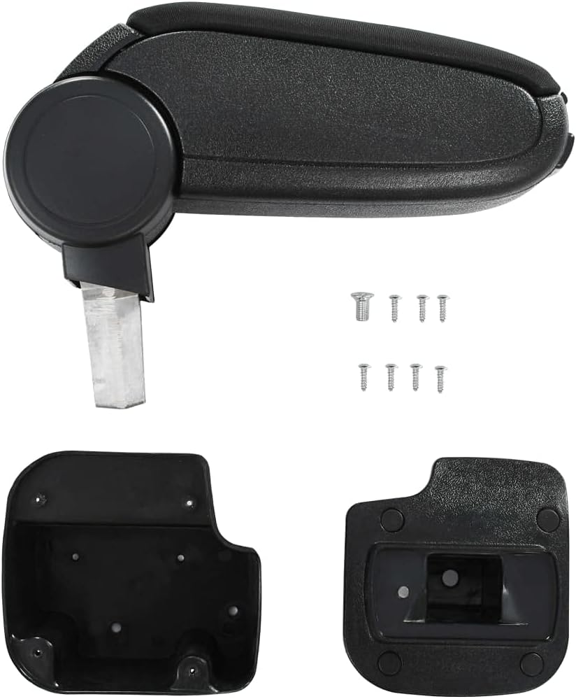 vidaXL Auto Armlehne mit Staufach Armstütze Mittelarmlehne Mittelkonsole Schwarz 1,42 kg, 1,42 kg