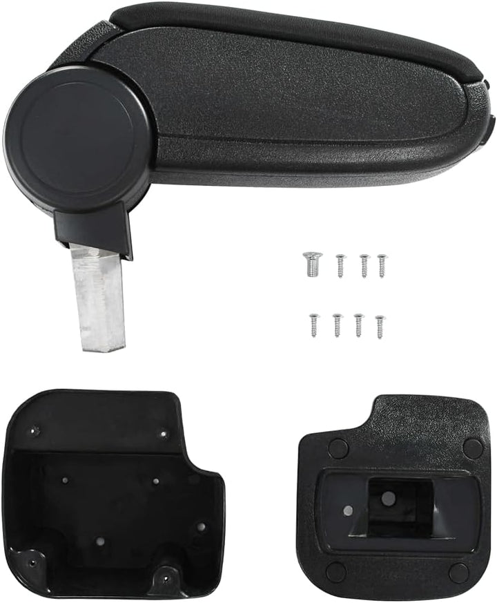 vidaXL Auto Armlehne mit Staufach Armstütze Mittelarmlehne Mittelkonsole Schwarz 1,42 kg, 1,42 kg