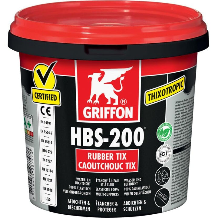 GRIFFON FRANCE SARL GRI00053 Gummi Tix HBS-200 Griffon Eimer 1 l – 6314728