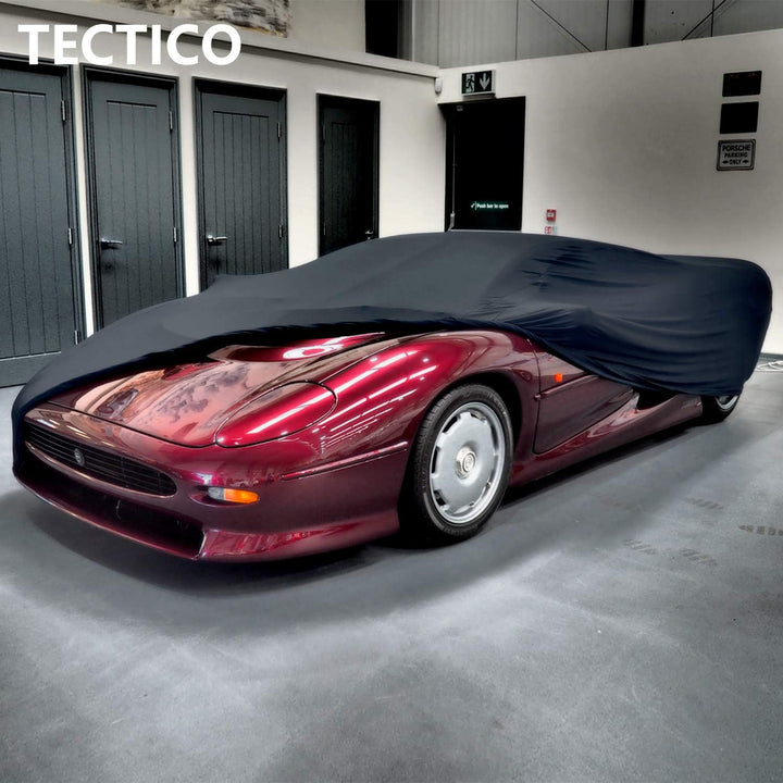 TECTICO Indoor Sportwagen Autoplane Elastisch Atmungsaktiv Staubschutz Weich Stretch Stoff Elegante