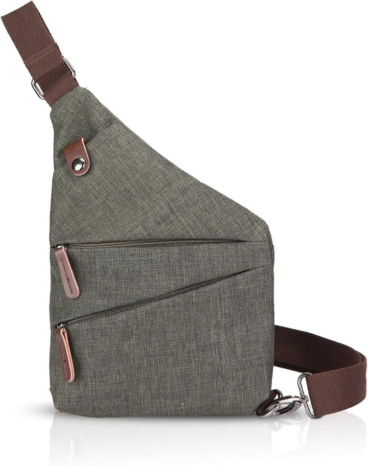 FANDARE New Sling Bag Umhängetasche Crossbody Bag Sport Party Reisen tragbar Umhängetasche Anti Thef