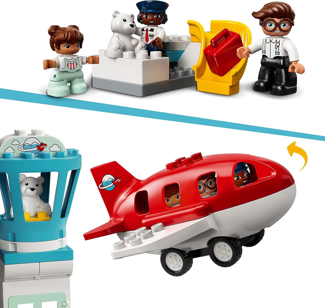LEGO 10961 DUPLO Town Flugzeug und Flughafen Single, Single