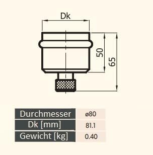 SYSTERM Abgasableitungssystem Ø 80 mm für Kaminen oder Pelletheizgeräten, alle Elemente der Schornst