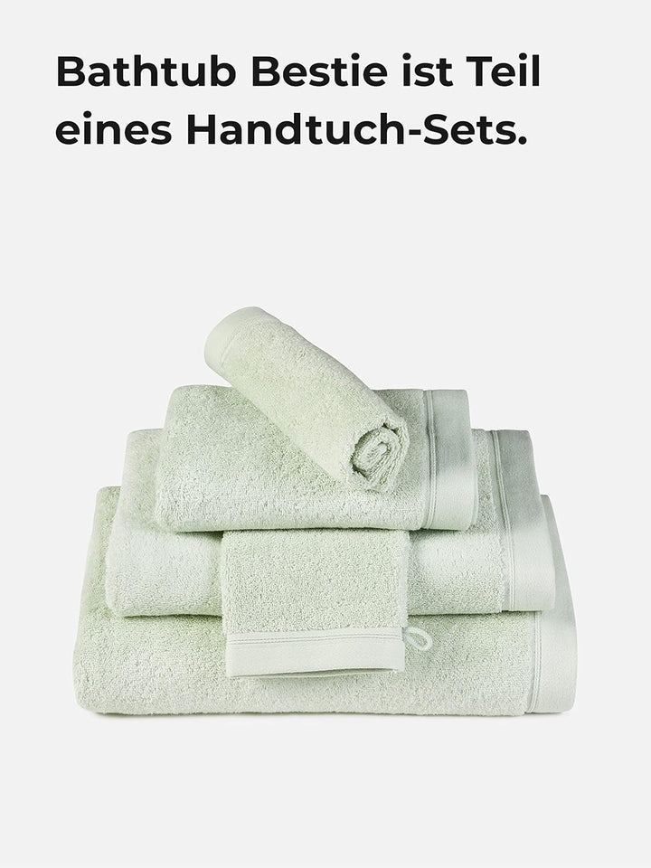 Sowel® Premium Badetuch 100x150 cm, Handtuch aus 100% Bio-Baumwolle, Hergestellt in Portugal, Mint 1