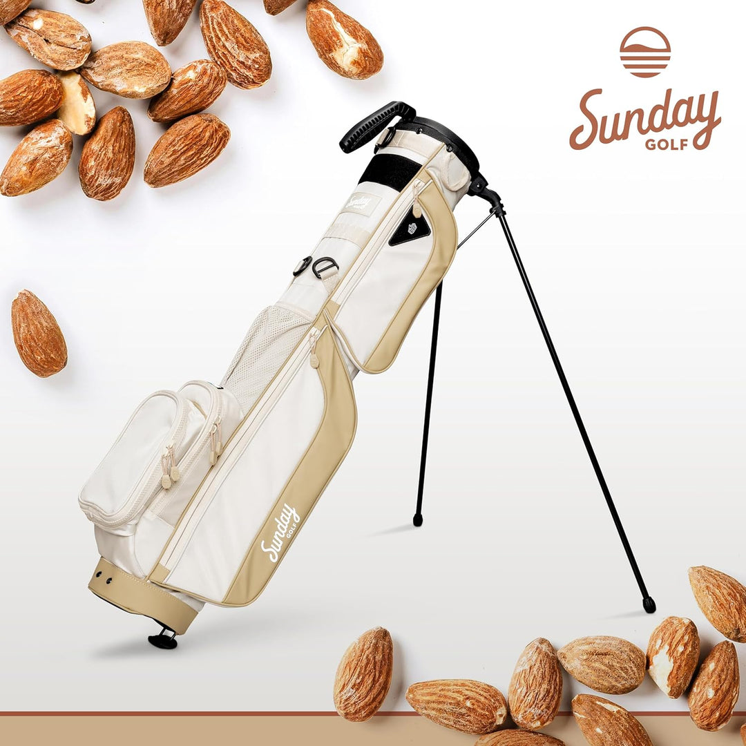 Sunday Golf Loma XL Tasche – Leichte Tasche mit Gurt und Ständer – Einfach zu tragende Pitch n Putt