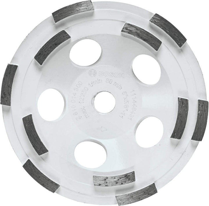 BOSCH DC510HD Segmentiertes Diamant-Schaft, 12,7 cm (5 Zoll) 5" 5/8"-11 Nabendorn, 5" 5/8"-11 Nabend