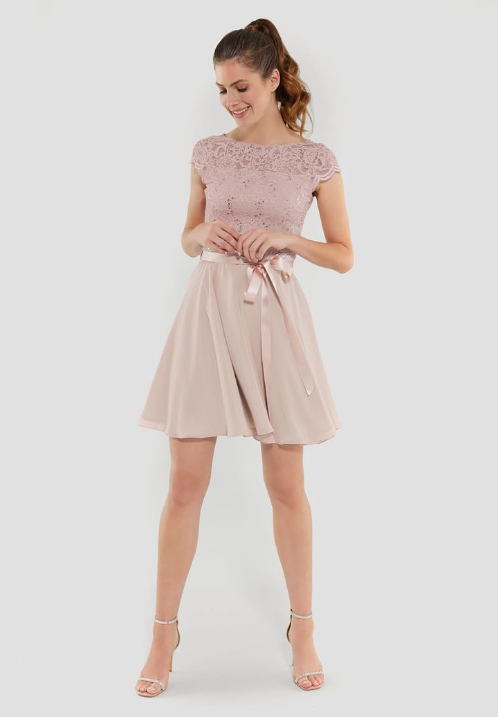 SWING Damen Cocktailkleid 34 Rosa, 34 Rosa