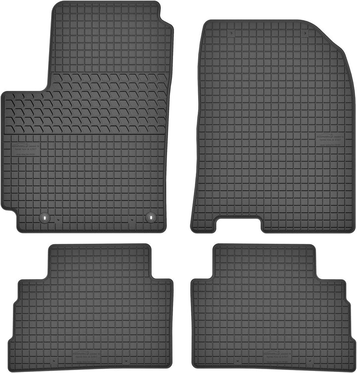 Fussmatten Vorne und Hinten 4er Set für Hyundai KONA seit 2017 Gummi Gummimatten Vorne, Hinten, Vorn