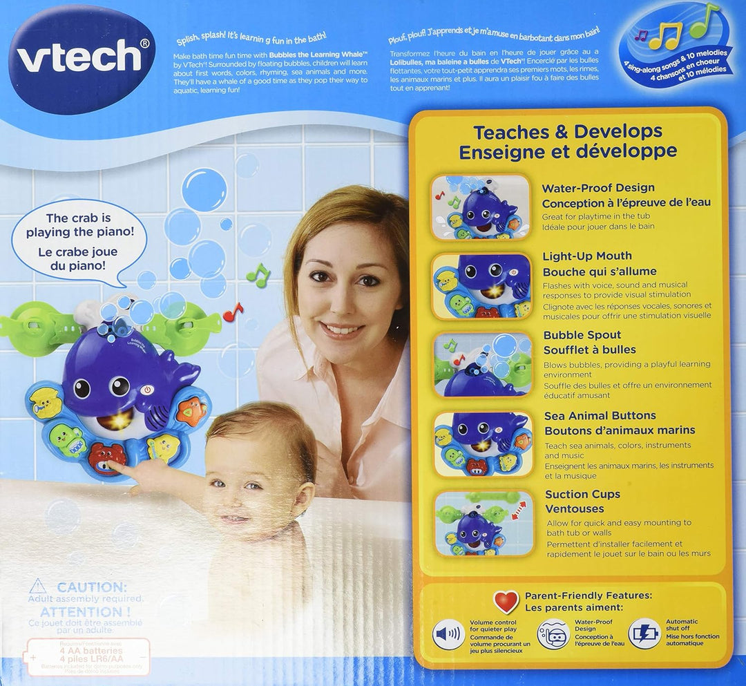 VTech VTH80-146005 Baleine badspielzeug, Mehrfarbig, Mehrfarbig