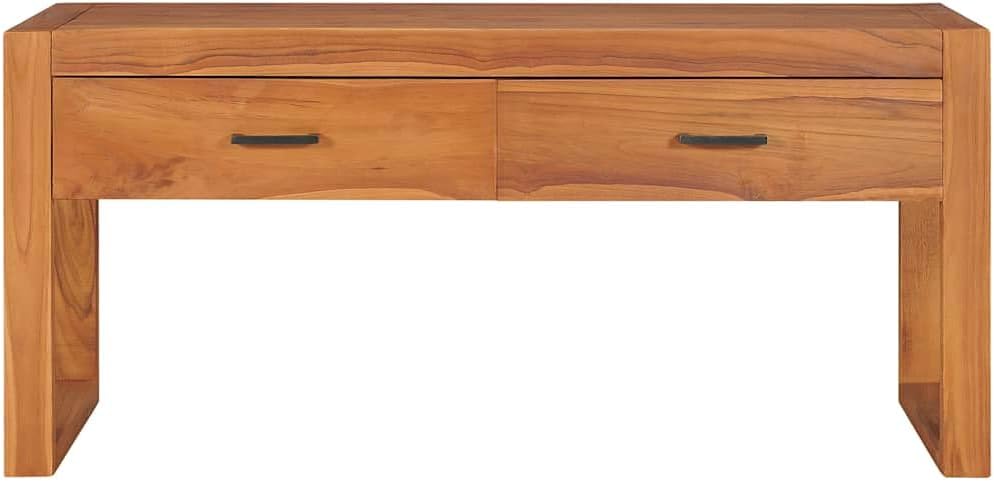 vidaXL TV Schrank mit 2 Schubladen Lowboard TV Möbel Tisch Sideboard Fernsehtisch Fernsehschrank HiF