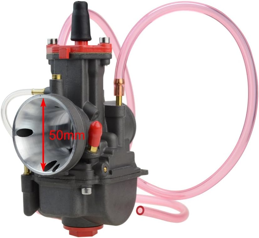 GOOFIT 28mm PWKVergaser Ersatz für 2 oder 4 Hub Motor 125cc 250cc Motorrad Dirtbike Scooter 28mm Ver