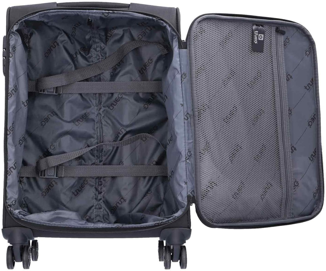 TheTrueC 4 Rollen Koffer Superlight 55cm Kopenhagen black/rose