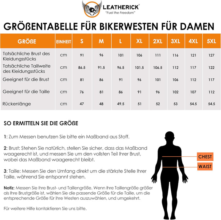 Leatherick Damen Braided motorradfahrer stil Leder weste schwarz M Schwarz, M Schwarz