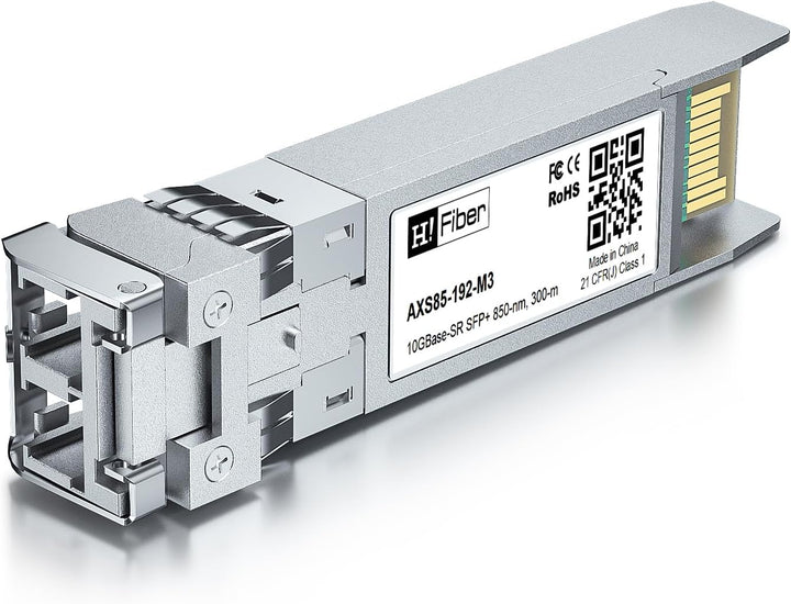 für Ubiquiti Unifi UF-MM-10G, 10GBASE-SR SFP+ Transceiver, 10G SFP+ zu LC Multimode Glasfasermodul a