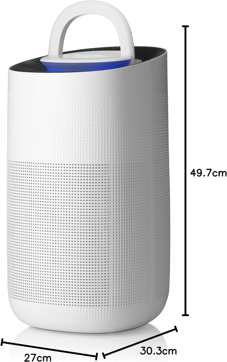 Trebs 49200 Luftreiniger - Smarter Luftreiniger - App gesteuert - HEPA Filter (H13) - für 50 - 77m²