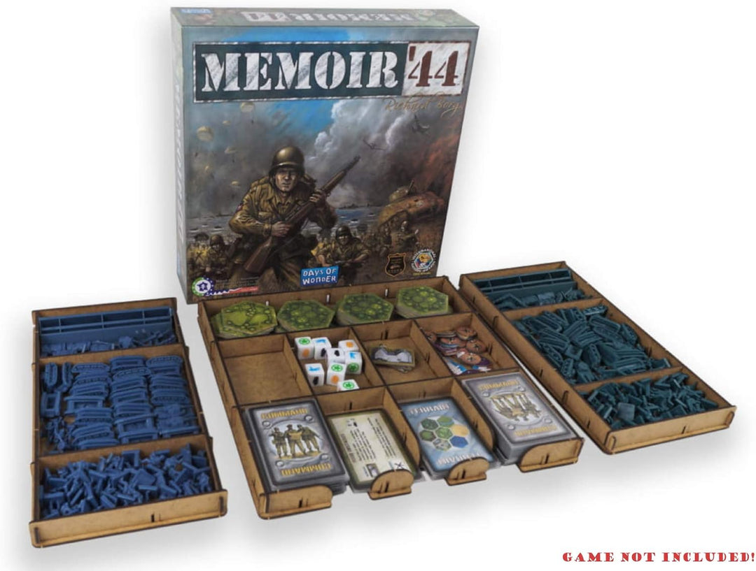docsmagic.de Organizer Insert for Memoir 44 Box - Einsatz, Memoir 44