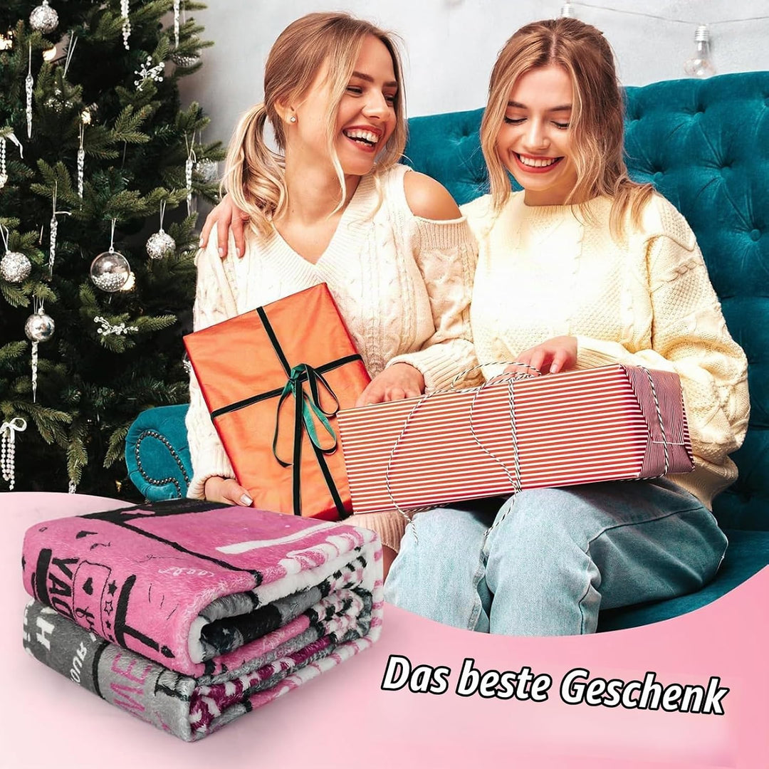 Beste Freundin Geschenke,Inspirierend Umarmung Decke Geschenk für FreundinGeburtstag,Beste Freundin
