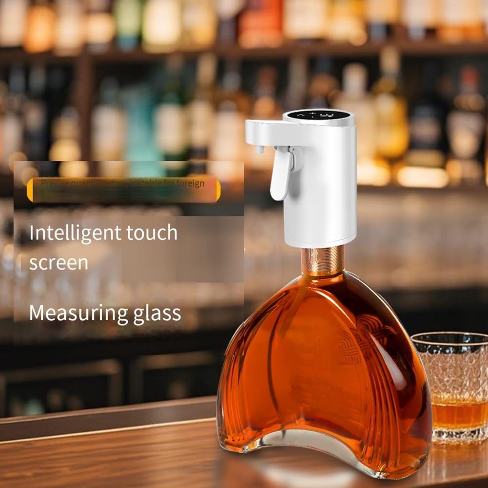 Elektrischer Wein & Whisky Dekanter, Luftspender Elektrischer Weingurer Luftspender Pumpengurnerwein