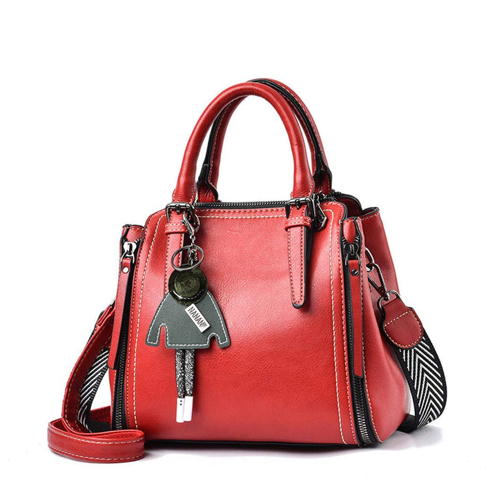 BUKESIYI Damen Tasche Umhängetasche Handtasche Frauen Klein Schultertasche Weekender Lack PU Leder C