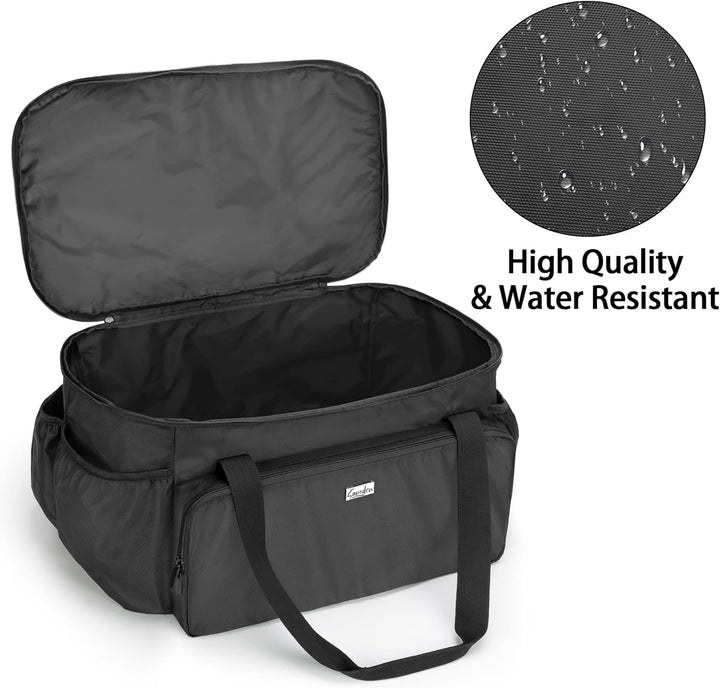 SAMDEW Tragbare Grill Trage Tasche Kompatibel mit Weber 1141056 Go-Anywhere Gas Grill, Camping Grill