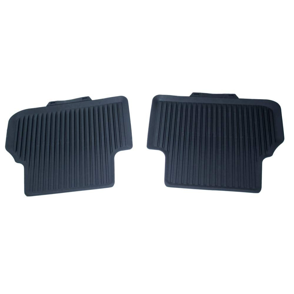 Audi 8W0061511A041 Allwettermatten Premium Gummi Fussmatten Gummimatten 2X hinten, ohne Befestigung