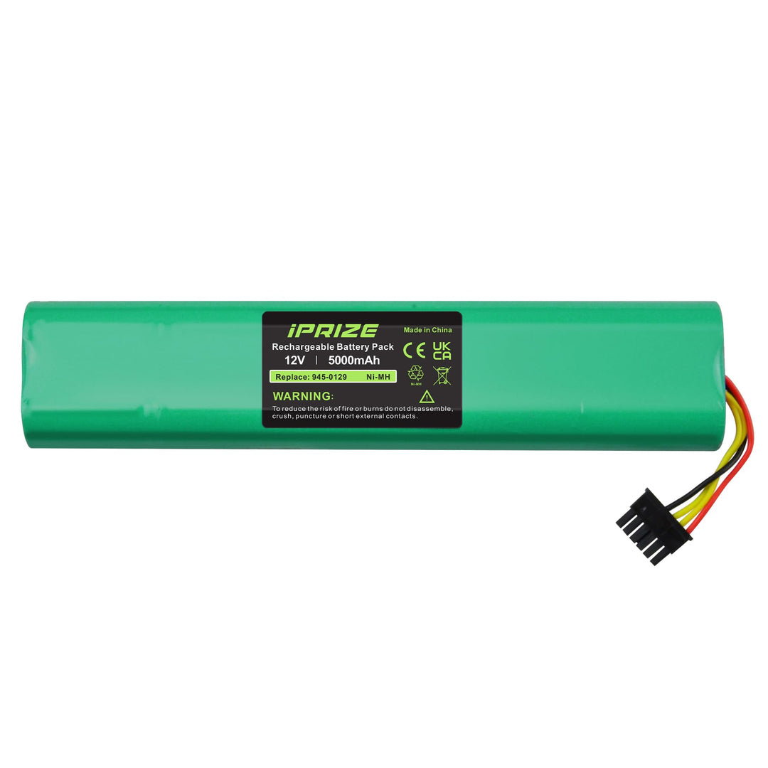 iPrize 12V 5000mAh NI-MH Kompatibel mit Neato Botvac D-Series D75, D80, D85 und Neato Botvac 75, 70e