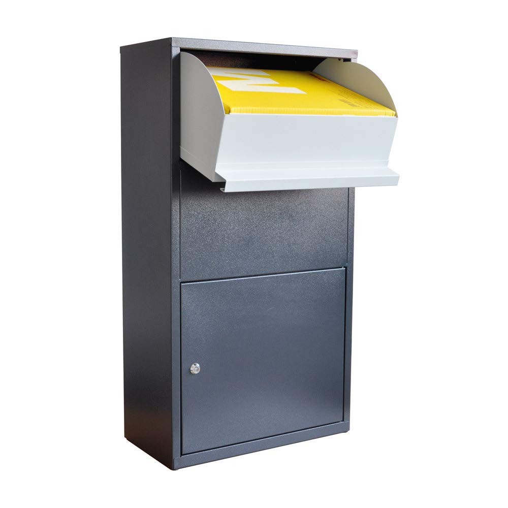 Haussmann Paketbriefkasten, Paketbox, Paletkasten, Briefkasten, Postbox, XXL Briefkasten, Kontaktlos