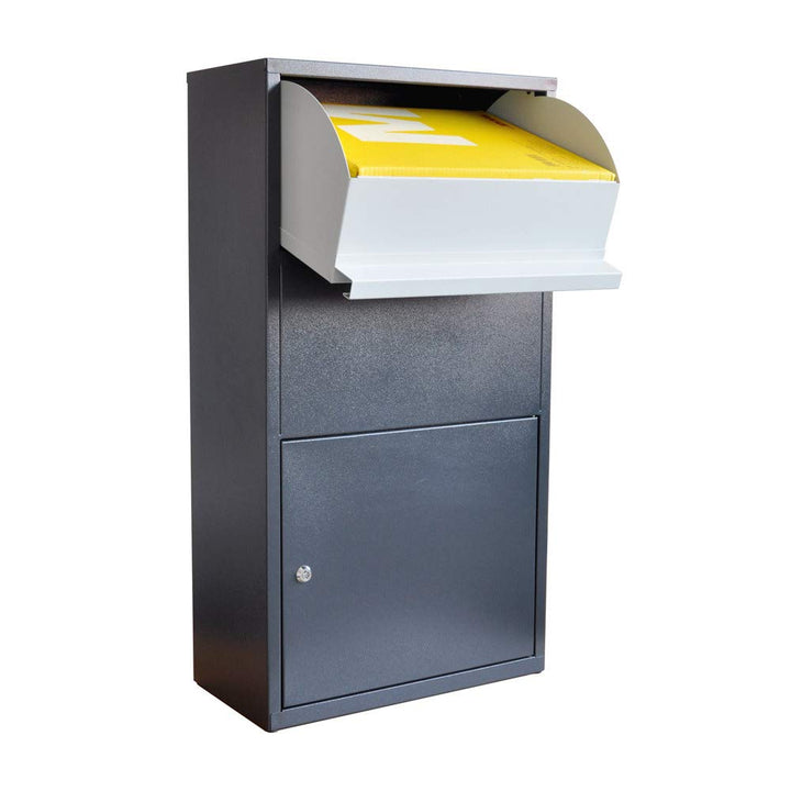 Haussmann Paketbriefkasten, Paketbox, Paletkasten, Briefkasten, Postbox, XXL Briefkasten, Kontaktlos