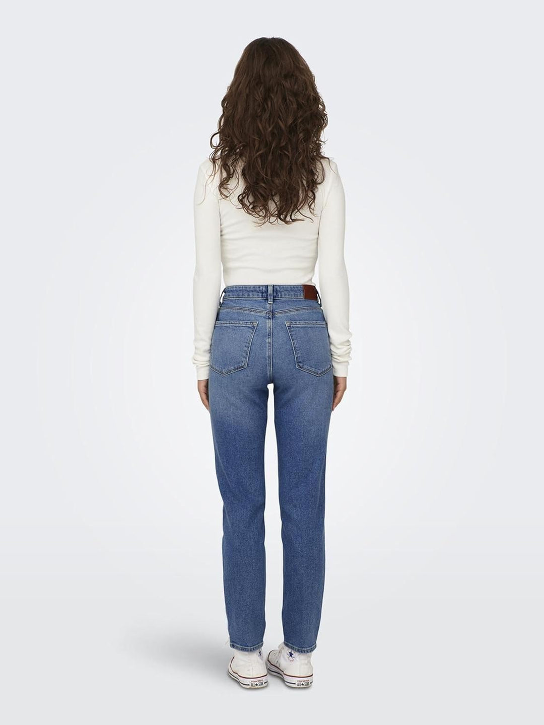 ONLY Female Skinny Jeans ONLEMILY Stretch HW ST AK DNM CRO571 NOOS 30W / 34L Medium Blue Denim, 30W