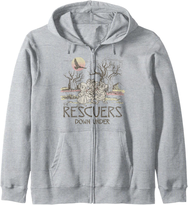 Disney Rescuers Down Under Adventure Mice Kapuzenjacke