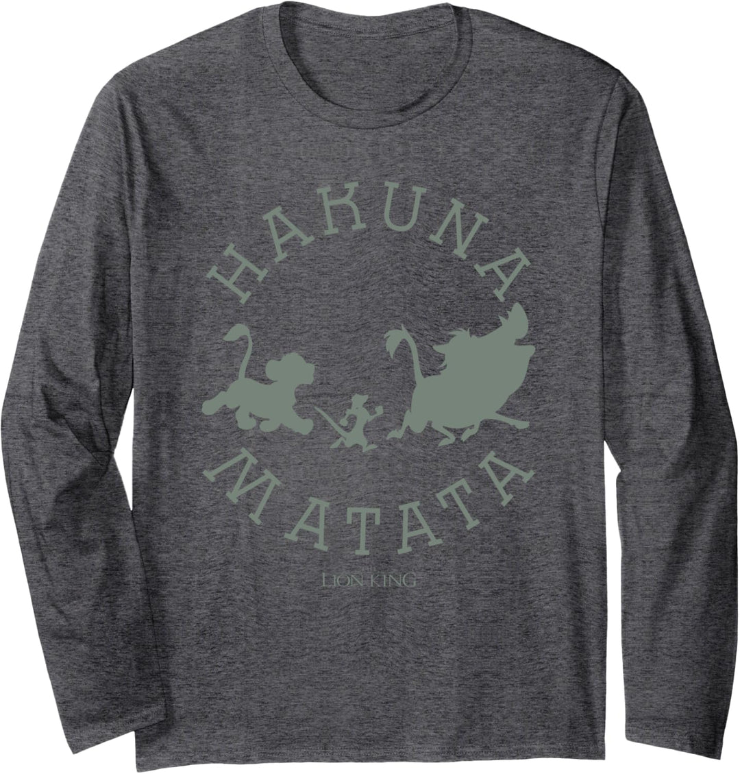 Disney Lion King Hakuna Matata Pride Camp Langarmshirt