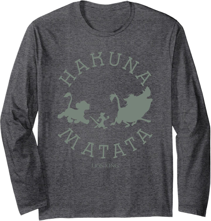 Disney Lion King Hakuna Matata Pride Camp Langarmshirt