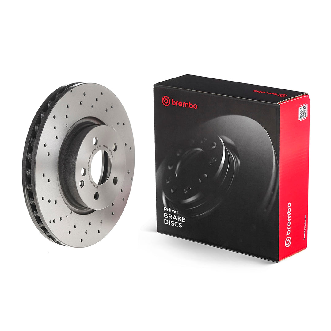 Brembo 09.A621.31 Vordere Bremsscheibe mit UV Lackierung