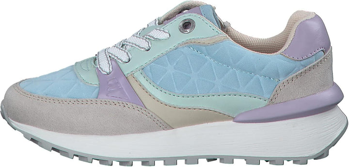 s.Oliver Mädchen 5-5-43228-30 Sneaker 31 EU Soft Blue Comb, 31 EU Soft Blue Comb