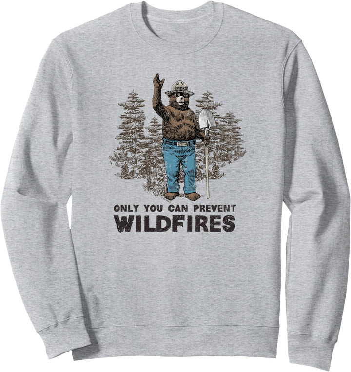 Smokey Bear Nur Sie können Waldbrände verhindern Sweatshirt