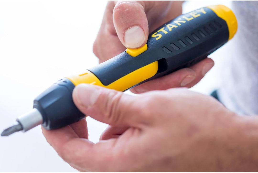Stanley Ratschen Bit-Set, Gelenkgriff, 35-tlg (SL5/6/7 mm PH1/2/3 TX10/15/20/25/27/30 Innensechskant