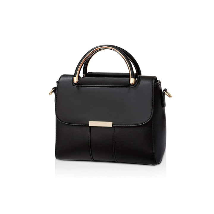 NICOLE &amp; DORIS Damen Handtasche mit Gewölbtem Griff Elegant PU Leder Schultertasche kleine Umhängeta