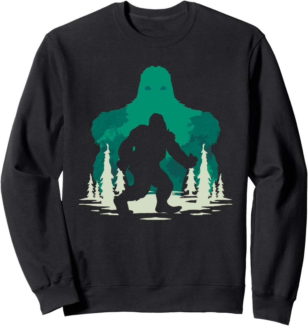 Kryptozoologie Sasquatch Folklore Mythos Kryptid Bigfoot Sweatshirt