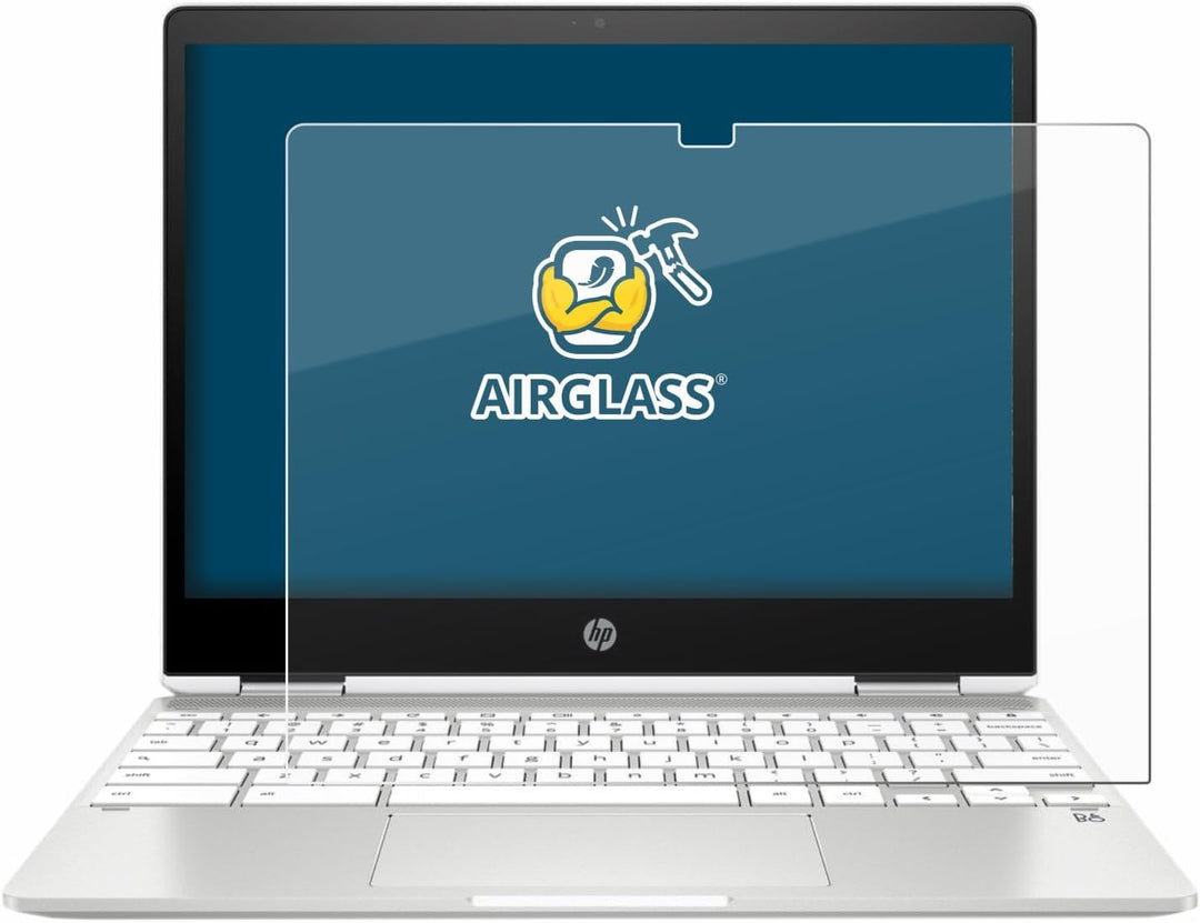 BROTECT Schutzglas für HP Chromebook x360 12b-ca0005nf Schutzfolie Panzer Folie Glas Displayschutz M