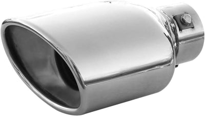 Auspuffblende Endrohr Auspuff Universell Schalldampfer Sport Oval Sportauspuff Endrohrblenden Blende