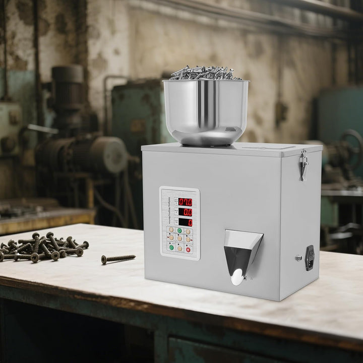 180W Pulver Granulat Abfüllmaschine mit LCD-Display,1-50g,2-5s/Bag | Automatische Pulverfüllmaschine