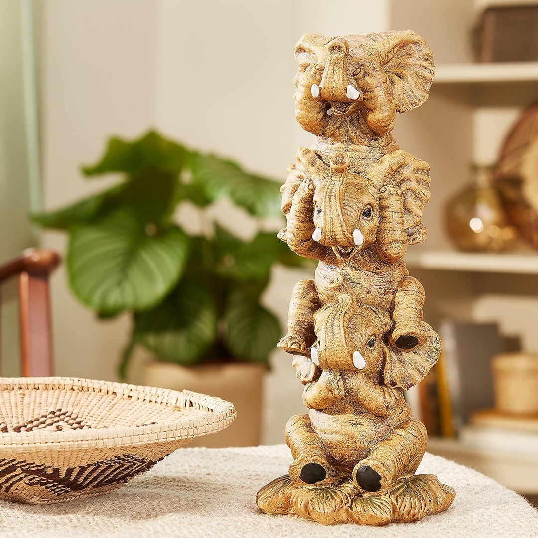 Design Toscano Elefanten - Figur, Masse: 10 x 4 x 25,5 cm, Elefant